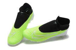 Бутсы Nike Phantom GX Elite FG (Черный+лайм)