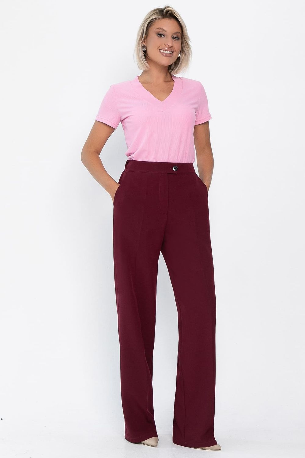 Брюки Брайн (слива) Б14104-34М LT Collection