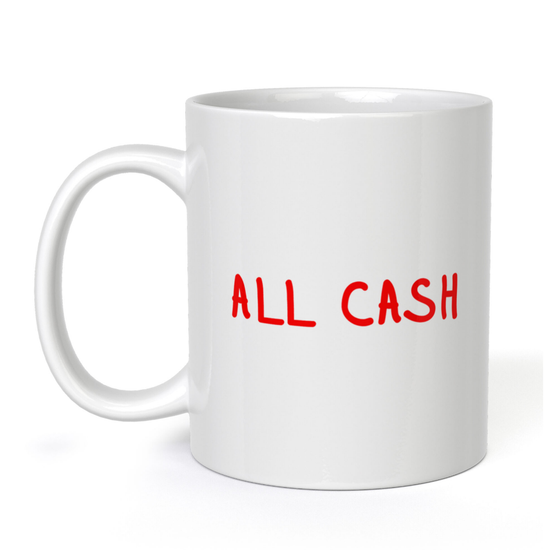 Кружка керамическая All Cash, 330 мл
