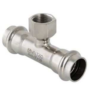Тройник пресс Valtec с ВР внутренней резьбой (серия VTi.932.I)