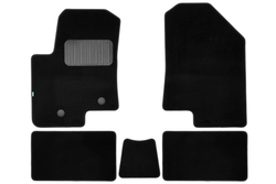 Коврики в салон для CHANGAN CS35Plus 2021-, кроссовер, 5 шт (текстиль) KLEVER0309200722110KH