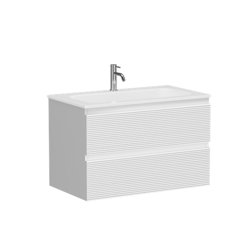 Тумба с раковиной Sancos Folk 80 см FL80W bianco