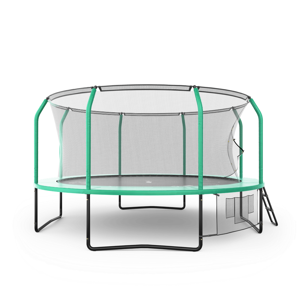 Батут UNIX Line SUPREME GAME 14 ft (Green)