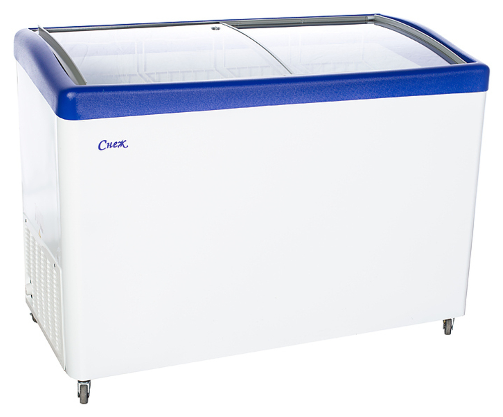 Ларь морозильный Снеж МЛГ-400 красный