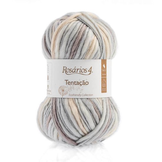 Пряжа ROSARIOS 4 Tentação Tweed (100% шерсть)