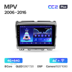 Teyes CC2 Plus 9" для Mazda MPV 2006-2016