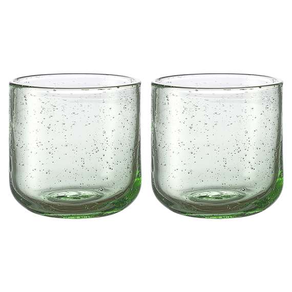 Набор стаканов flowi, 310 мл, зеленые, 2 шт.