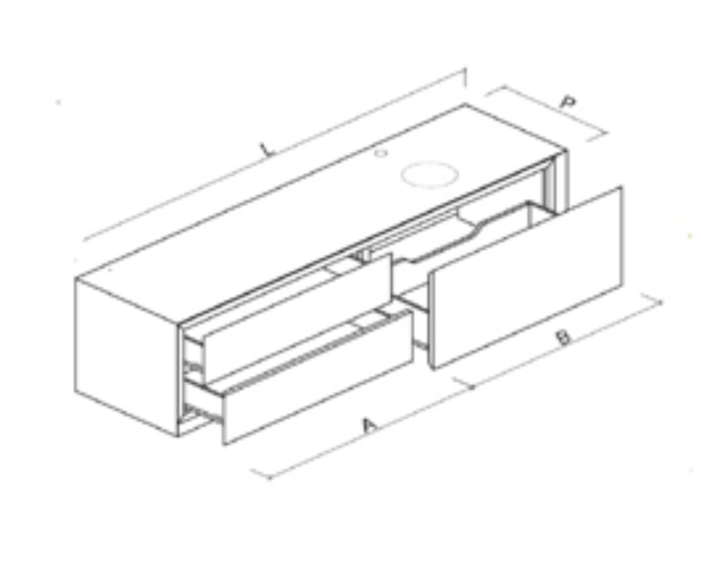 Тумба со столешницей