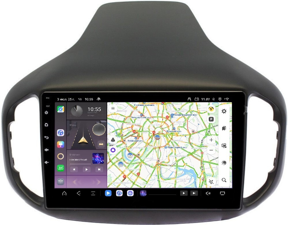 Магнитола для Chery Tiggo 7 2016-2020 - Carmedia OL-1833 QLed, Android 13, TS20, CarPlay, SIM-слот