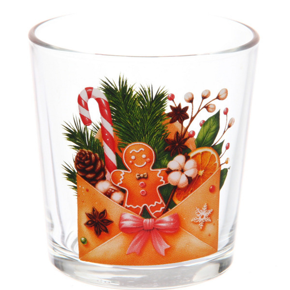 Набор стаканов 3шт, 250мл «Зимняя фантазия» 6 видов