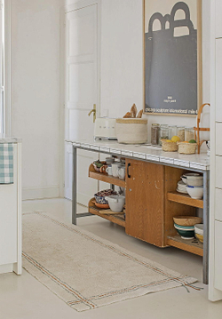 Ковер Lorena Canals Параллели натуральный 80х230 см