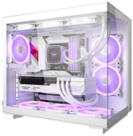 Корпус Pccoler C3 T500 ARGB WH белый