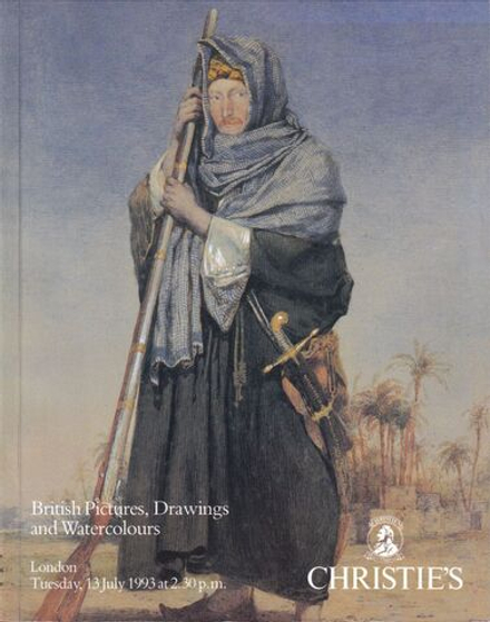 Каталог аукциона Sotheby’s, Лондон, Британская живопись, графика и акварели от 13 июля 1993 года