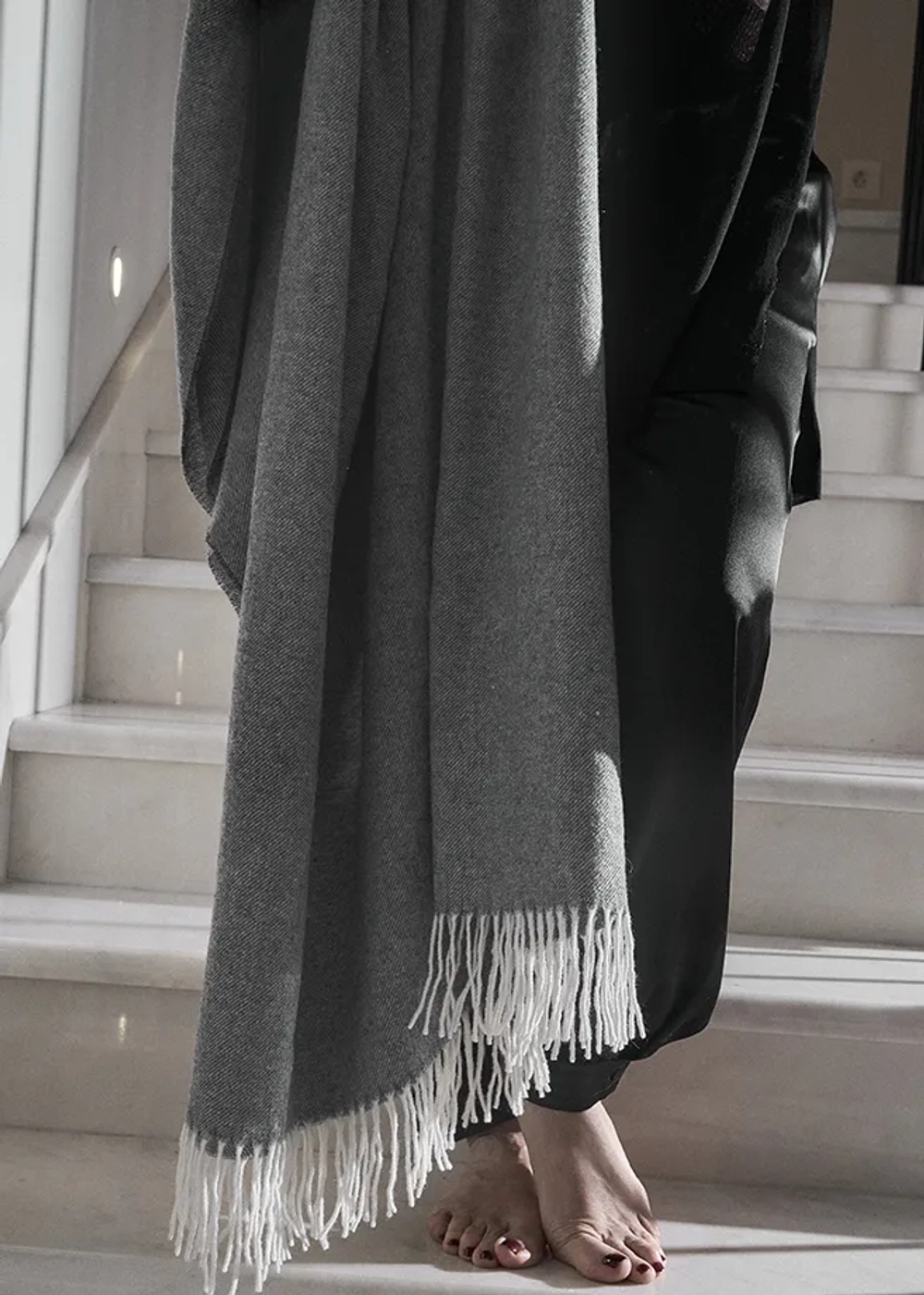 Плед Luxberry Беринг Серый