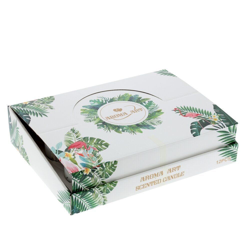 GAEM Свеча ароматическая (блок микс 12шт), L7 W7 H8 см, 2в.