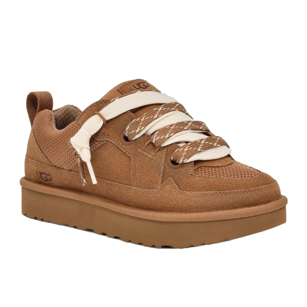 UGG Mens Lowmel Low Sneaker Chestnut