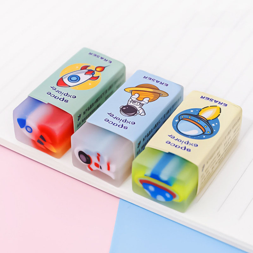 Набор стирательных резинок "Трио"