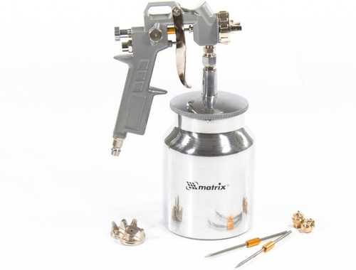 Краскораспылитель с ниж. бачком 1,0л Матрикс