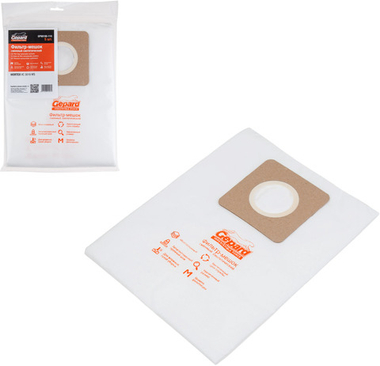 Мешок для пылесоса WORTEX VC 3016 WS сменный (5 шт.) GEPARD