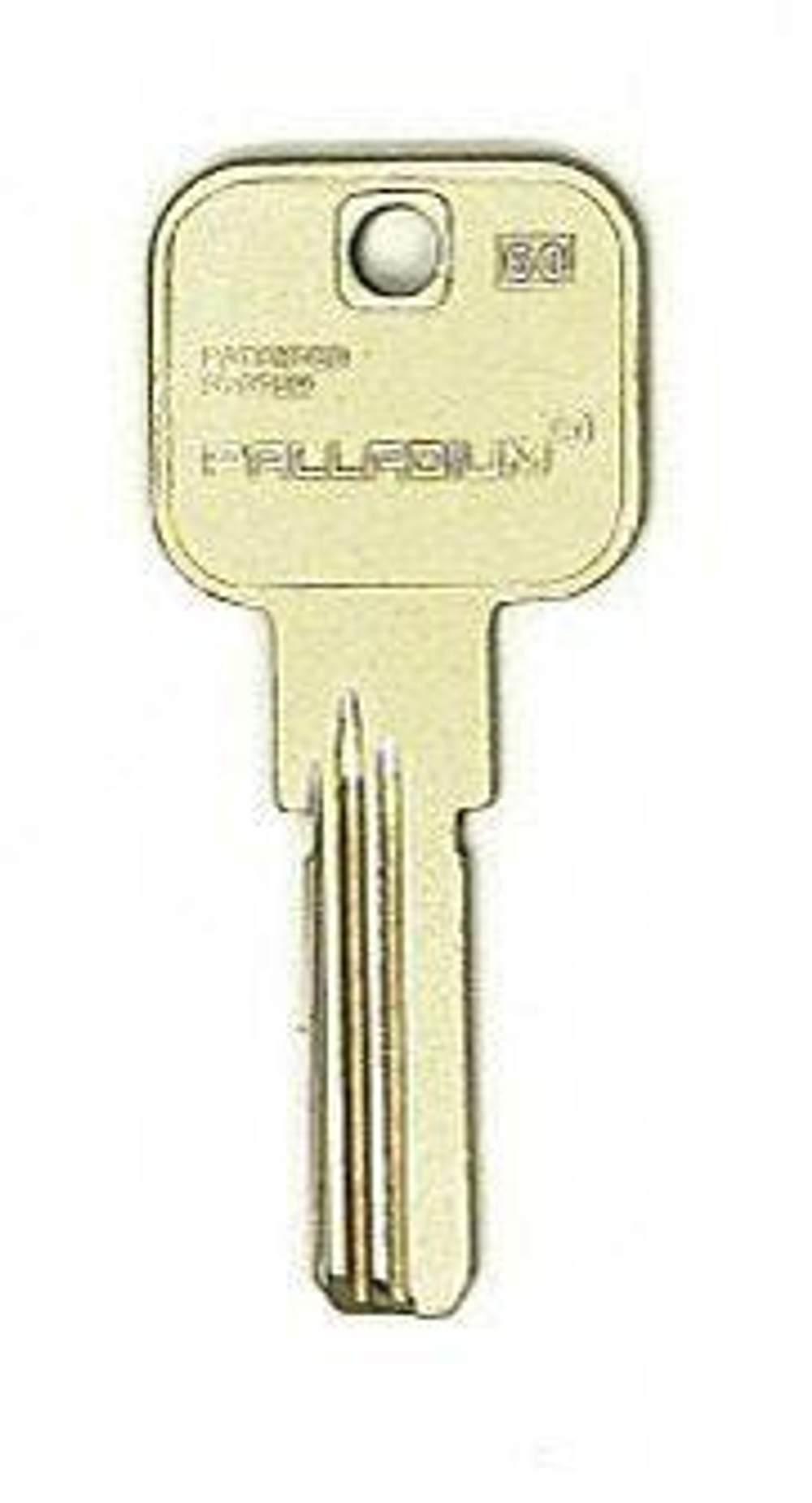 Заготовка вертикального ключа 10385 Palladium 2J60 3паза (27,4*9*2,8) КНР