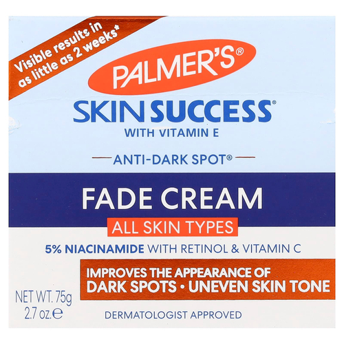 Palmer's, Skin Success With Vitamin E, Крем для лица против темных пятен, 2,7 унции (75 г)