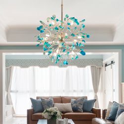 Потолочная Люстра Agate 8 L12 Multicolor By Imperiumloft