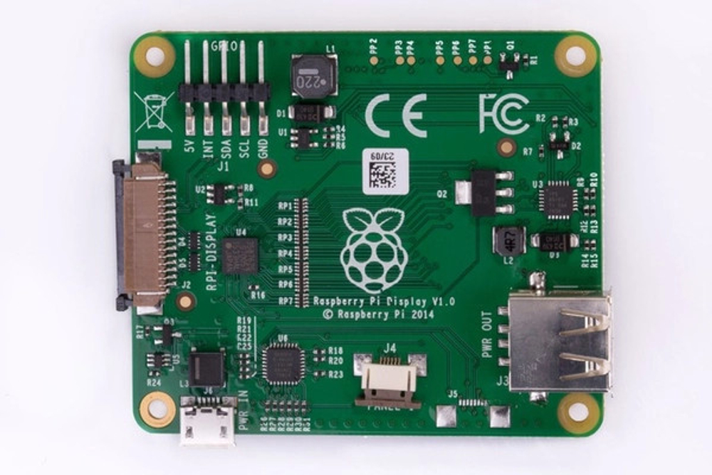 Официальный сенсорный экран для Raspberry Pi, 7“, 800×480