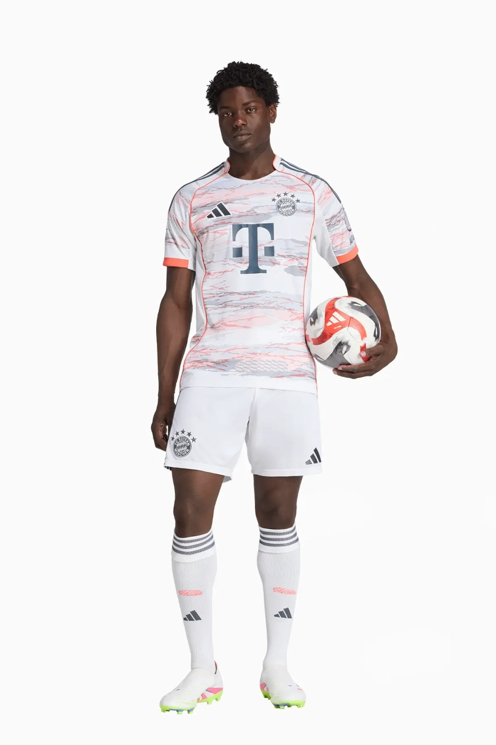 Шорты adidas FC Bayern 25/26 Away - белый