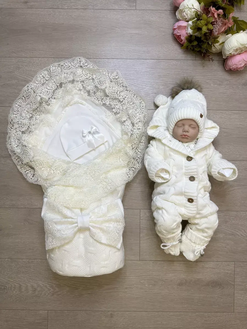 Конверт на выписку для новорожденных