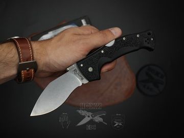 Складной нож Cold Steel 62JM Rajah III c клинком из стали AUS-10A, рукоять Grivory (Griv-Ex)