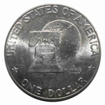 1 доллар 1976 год, США, Эйзенхауэр, Колокол Свободы (S). AU