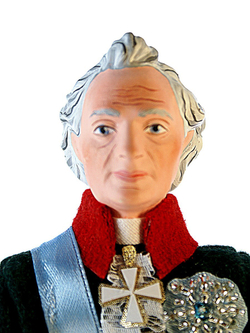 Кукла коллекционная Алекса́ндр Васи́льевич Суво́ров