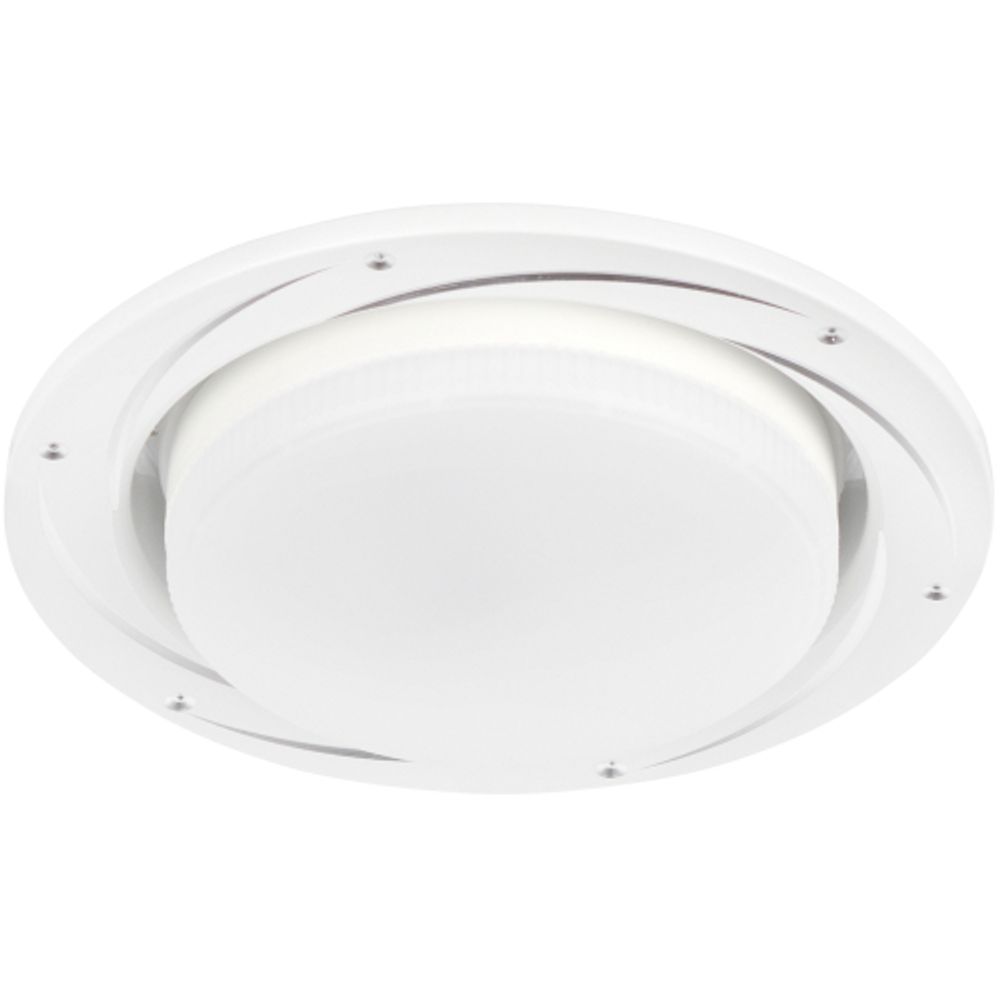 Светильник встраиваемый ЭРА KL 77 AL/WH /1 под лампу GX53 серебро/белый