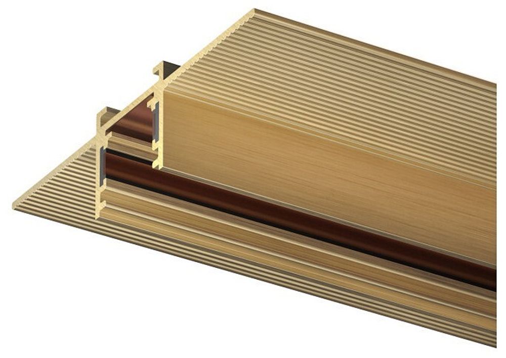 Трек встраиваемый Denkirs SHINE HIDE TR5702-SB