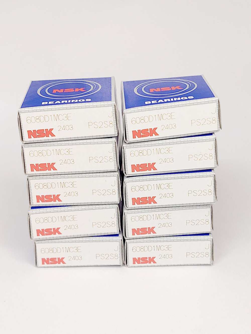 Подшипник NSK 608DD1MC3E 8х22х7 мм к-т 2 шт.