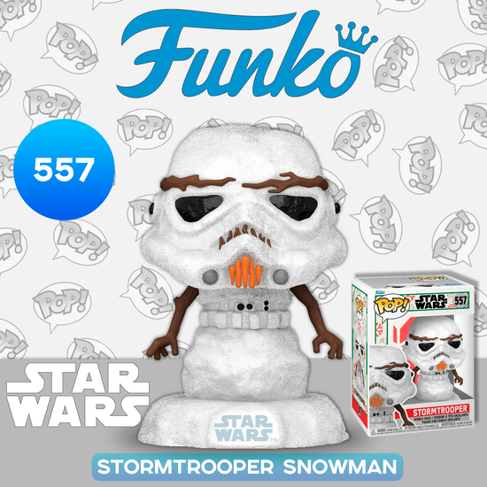 Фигурка Funko POP! Bobble Star Wars Holiday Stormtrooper Snowman (557) 64338