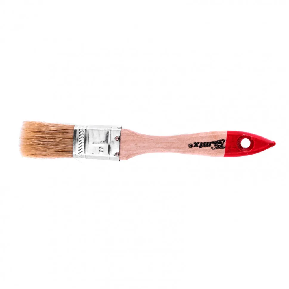 Кисть с деревянной ручкой плоская MATRIX (25мм)