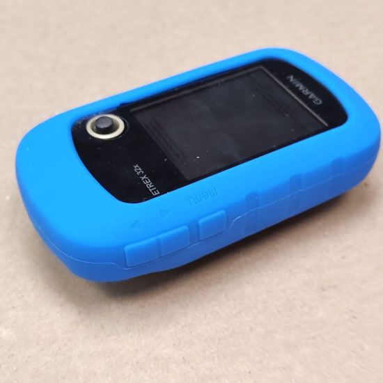 Чехол для Garmin eTrex силиконовый бампер (Голубой)