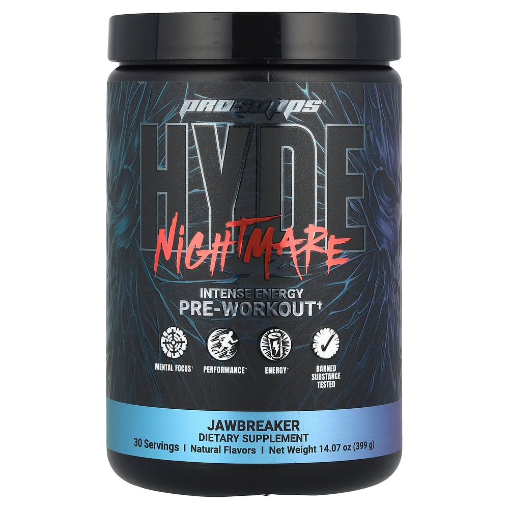 ProSupps, HYDE® Nightmare, интенсивная энергия перед тренировкой, сокрушительное средство, 399 г (14,07 унции)