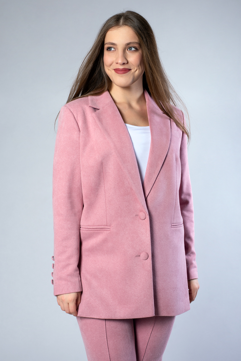 Жакет женский 3892ВП, Пудровый #366Пуд043892ВП