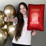 Шар Паспорт, фольга