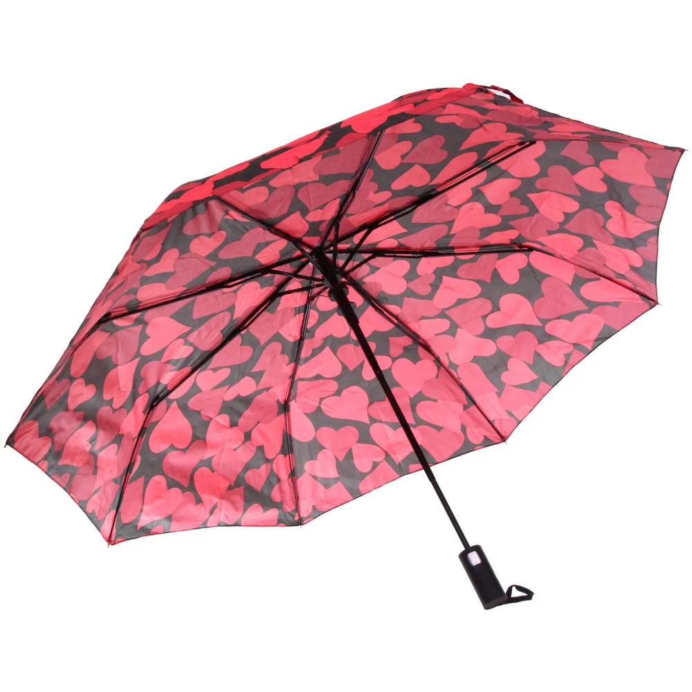 Зонт женский полуавтомат «Ultramarine- Влюбленность», микс 6 цветов, 8 спиц, d-100см, длина в слож. виде 28см, голубые цветы