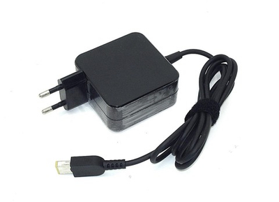 Блок питания (сетевой адаптер) для ноутбуков Lenovo 20V 2.25A rectangle 45W  (корпус квадратный)