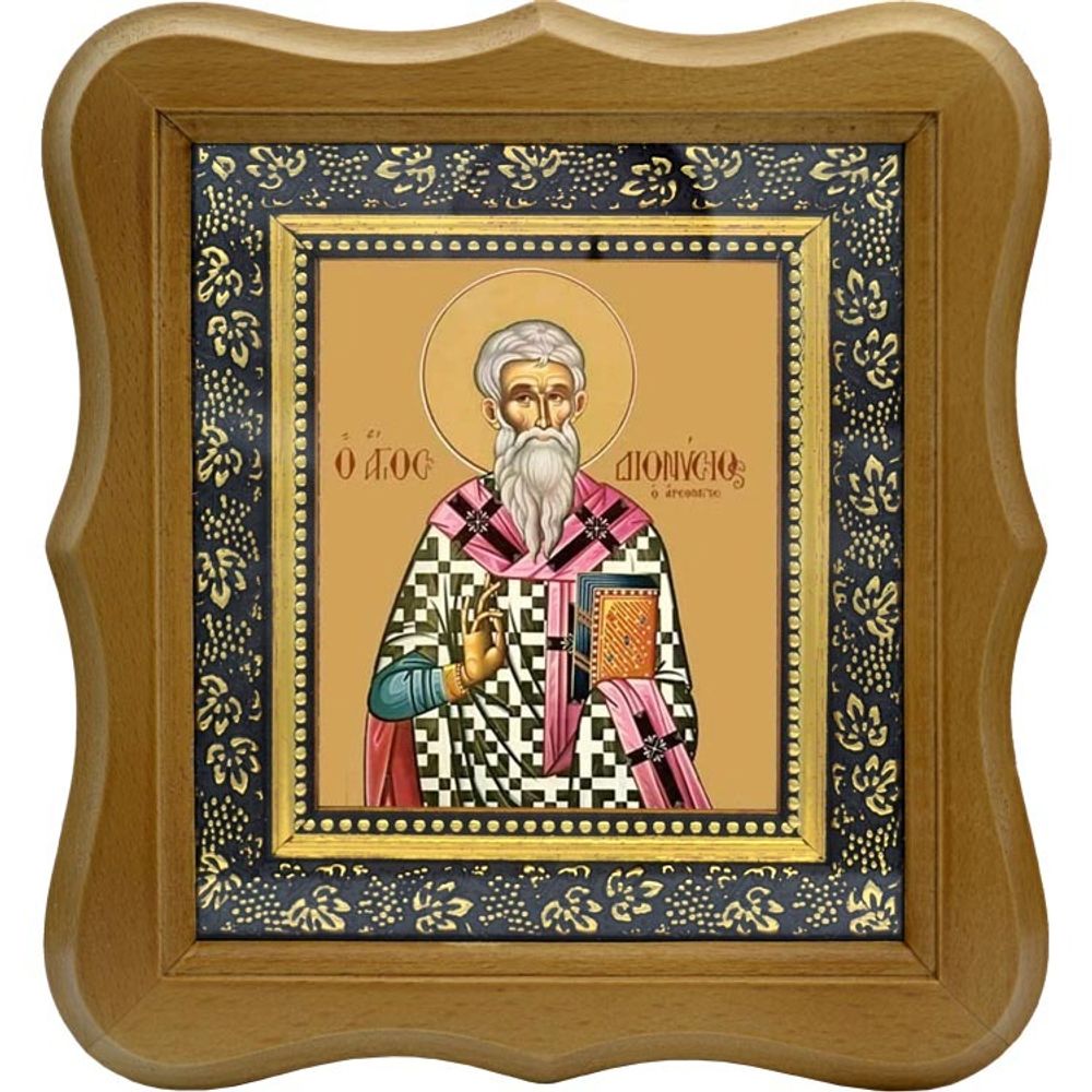 Дионисий Ареопагит Апостол от 70-ти, Афинский, епископ. Икона на холсте.