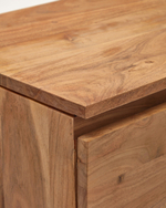 Сервант Uxue из массива акации с беленой отделкой 150 x 88