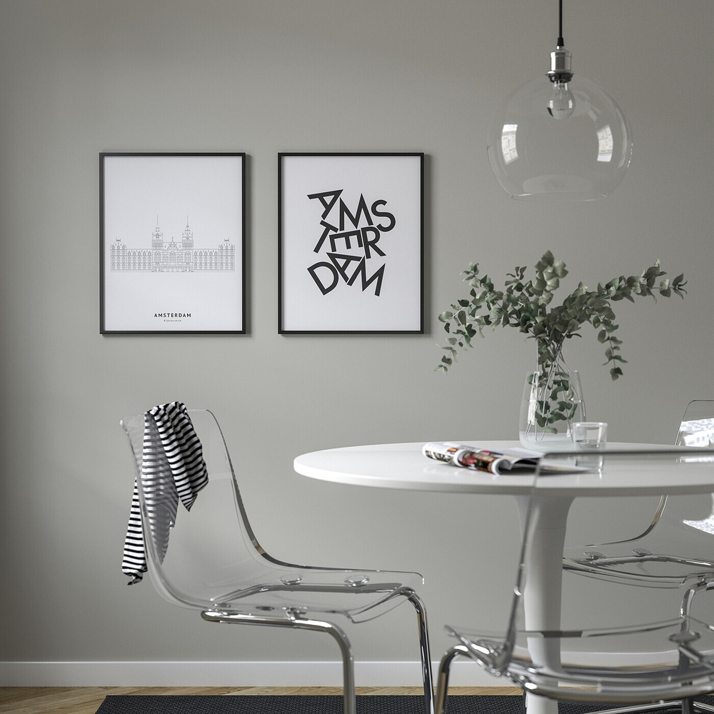 IKEA BILD  (ИКЕА БИЛД)  -  Плакат, Рейксмузеум, Амстердам, 40x50 см.