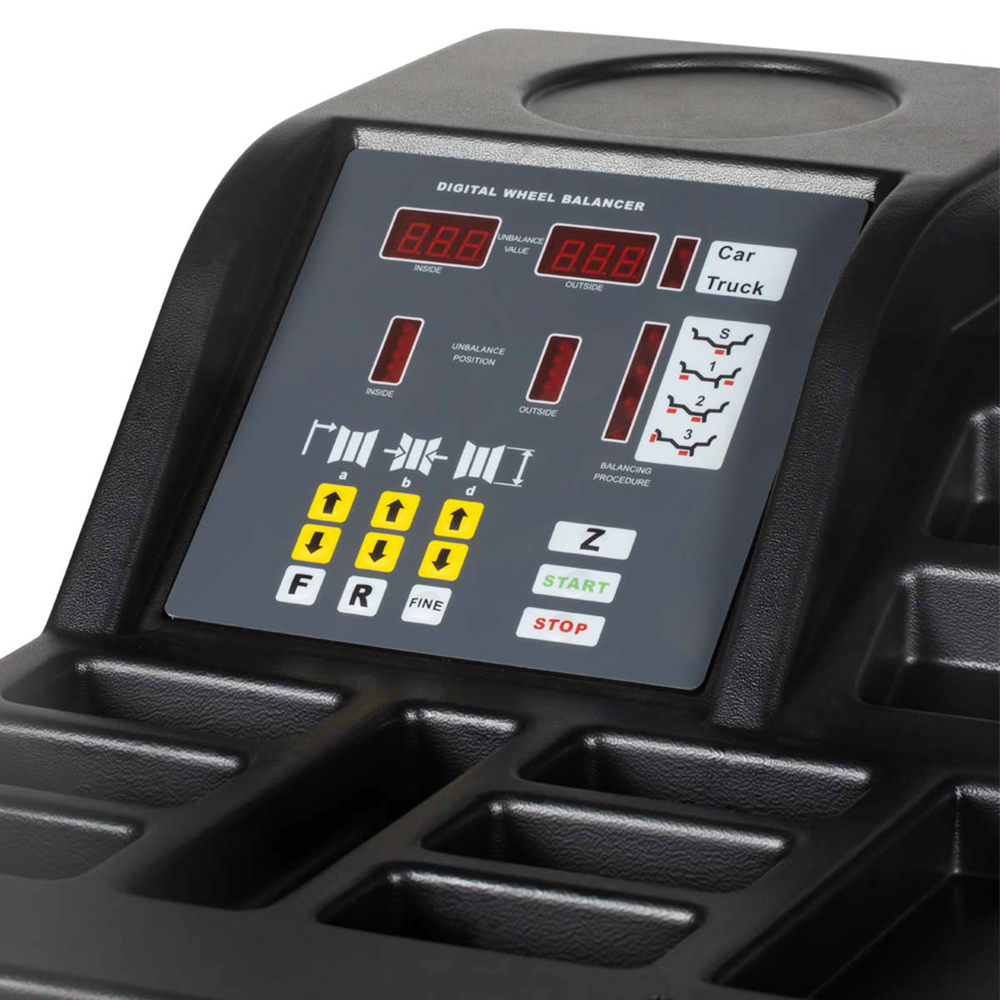 WDK-707922 Балансировочный станок (стенд) для грузового шиномонтажа, 13-24", 220 В