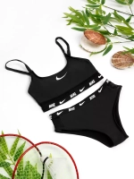 купальник раздельный спортивный с топом NIKE