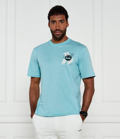 Футболка Nufloro Hugo Blue - голубой(50533387)