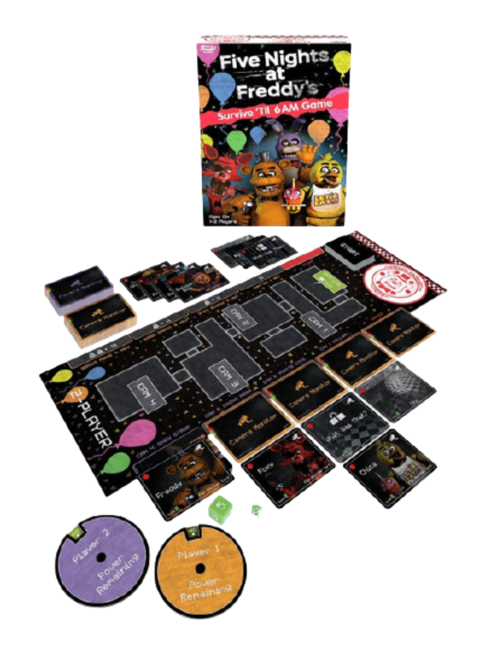 Настольная игра Funko Games Five Nights at Freddy's Survive 'Til 6AM Gam